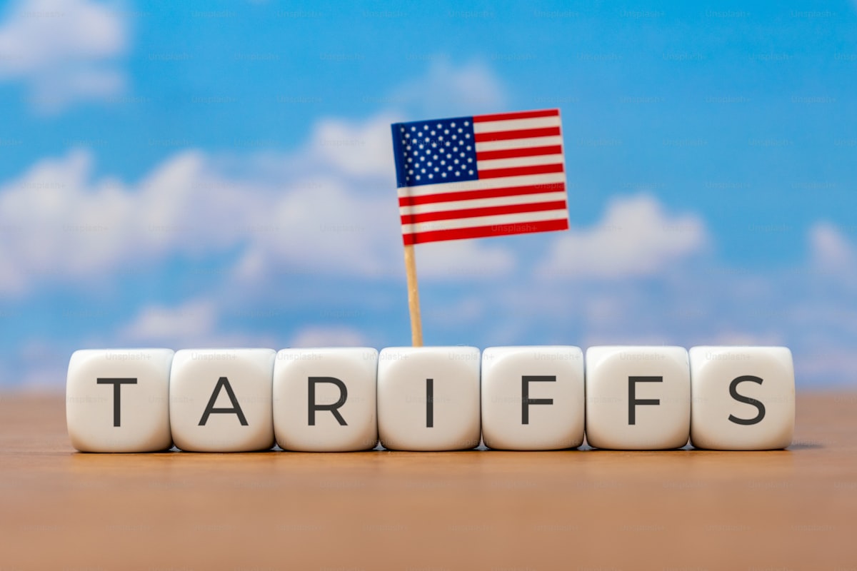Shipping containers at a port — dropshipping tariffs and customs